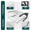 Garage de tondeuse robot Abri 82x80x46 cm transparent - vounat.shop