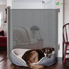 Barriere de securite retractable HAUTE 180x96cm gris - vounat.shop