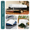 Bâche de Protection en Polyéthylène resistant et impermeable 180g/m² blanche 6x8m - vounat.shop