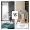 Porte serviettes sur pied en bambou 3 niveaux - vounat.shop