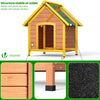 Niche pour Chien Extérieure en Bois 72x65x83cm - vounat.shop