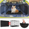 Cage pour chien pliable avec 2 portes verrouillable plateau amovible 92x58x64cm - vounat.shop