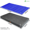 Matelas panier pour chien avec tapis gel rafraichissant amovible 115x80cm - vounat.shop