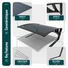Garage de tondeuse robot Abri 82x80x46 cm Renfort Alu gris - vounat.shop