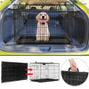 Cage pour chien pliable avec 2 portes verrouillable plateau amovible et housse de protection 107x70x78cm - vounat.shop