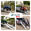 Rampe de chargement pliable Lot de 2 pcs en acier galvanise 160cm - vounat.shop