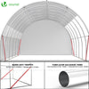 Serre de jardin Toute Saison 18m2 avec portes laterales - vounat.shop
