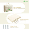 Voile d'ombrage Triangle en Polyester Imperméable avec Kit de Montage 5x5x5m Beige - vounat.shop