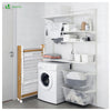 Sechoir a linge etendoir deluxe pliable Grande capacite sechage style bois blanc - vounat.shop