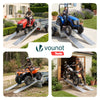 Lot de 2 rampe de chargement 160cm en acier galvanise - vounat.shop