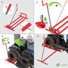 Leve tracteur Tondeuse Supporte 400 kg max Rouge - vounat.shop