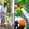 Tuyau d’Arrosage Extensible 30m avec Accessoires orange - vounat.shop