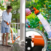 Tuyau d’Arrosage Extensible 15m avec Accessoires orange - vounat.shop