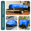 Bâche de Protection en Polyéthylène resistant et impermeable 180g/m² bleu 6x8m - vounat.shop