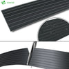 Kit de lamelles occultantes PVC brise vue 300m x 4.7cm avec 600 clips Noir - vounat.shop