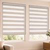 Lot de 2 Store enrouleur jour nuit double 100x150cm Lin - vounat.shop