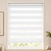 Store enrouleur jour nuit double 100x150cm Blanc - vounat.shop