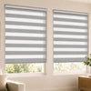Lot de 2 Store enrouleur jour nuit double 90x150cm Gris - vounat.shop