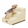 Escalier pour chien et chat en mousse haute densite et housse lavable 57x40x40cm beige - vounat.shop