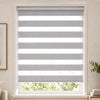 Store enrouleur jour nuit double 100x150cm Gris - vounat.shop