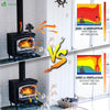 Ventilateur poele bois 4 lames avec Protection Contre le Surchauffe - vounat.shop