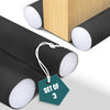 Lot de 3 Boudins de Porte Isolants coupe froid Découpables 96cm Noir - vounat.shop