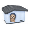 Maison pour chat chien plastique interieur exterieur 60x51x41cm Blanc - vounat.shop