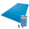 Bache piscine rectangulaire en Polyethylene 160 gr/m2 4x8m Bleue foncé - vounat.shop