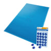 Bache piscine rectangulaire en Polyethylene 160 gr/m2 6x12m Bleue foncé - vounat.shop