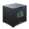 Coffre de Rangement Exterieur 126L en PP avec Système de Verrouillage 56x44x53CM Anthracite - vounat.shop