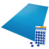 Bache piscine rectangulaire en Polyethylene 160 gr/m2 4x9m Bleue foncé - vounat.shop