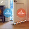 Lot de 4 Boudins de Porte Isolants coupe froid Découpables 96cm Blanc - vounat.shop