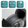 Lot de 4 Roue gonflable robuste 3.5-4 pour chariot brouette alesage 16mm 260x85mm metal - vounat.shop