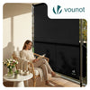 Store vertical sans percage extensible exterieur 200x310cm polyester anthracite - vounat.shop
