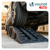 Lot 2 rampes nivellement voiture 5T cale d’acces PP 91x30.5x22cm noir - vounat.shop