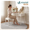 Tapis de salon poils ras doux antiderapant ф160cm uni gris - vounat.shop