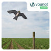 Cerf volant anti oiseaux effaroucheur sans mat Faucon modele D - vounat.shop