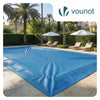 Bache piscine rectangulaire en Polyethylene 160 gr/m2 8x14m Bleue foncé - vounat.shop
