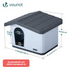 Maison pour chat chien plastique interieur exterieur 60x51x41cm Blanc - vounat.shop