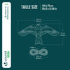 Cerf volant anti oiseaux effaroucheur sans mat Faucon modele E - vounat.shop