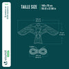 Cerf volant anti oiseaux effaroucheur sans mat Faucon modele B - vounat.shop