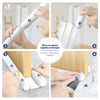 Lot de 4 Boudins de Porte Isolants coupe froid Découpables 96cm Blanc - vounat.shop