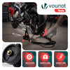 Bequille Moto roue arriere charge max 390 kg acier Noir - vounat.shop