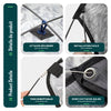 Lot de 2 Cerf volant anti oiseaux effaroucheur avec mat Faucon modele F et G - vounat.shop