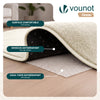 Tapis de salon poils ras doux antiderapant 60x180cm uni beige - vounat.shop