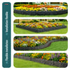 Bordure de jardin plastique PP imitation pierre 20m - vounat.shop