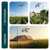 Lot de 2 Cerf volant anti oiseaux effaroucheur avec mat Faucon modele E et G - vounat.shop