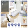 Lot de 4 Boudins de Porte Isolants coupe froid Découpables 96cm Blanc - vounat.shop