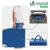 Transat pare soleil Lot de 2 pcs Bleu - vounat.shop
