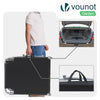 Transat pare soleil Lot de 2 pcs Noir - vounat.shop